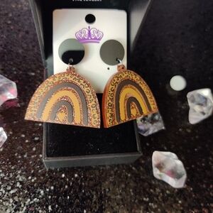 Rainbow made earring
